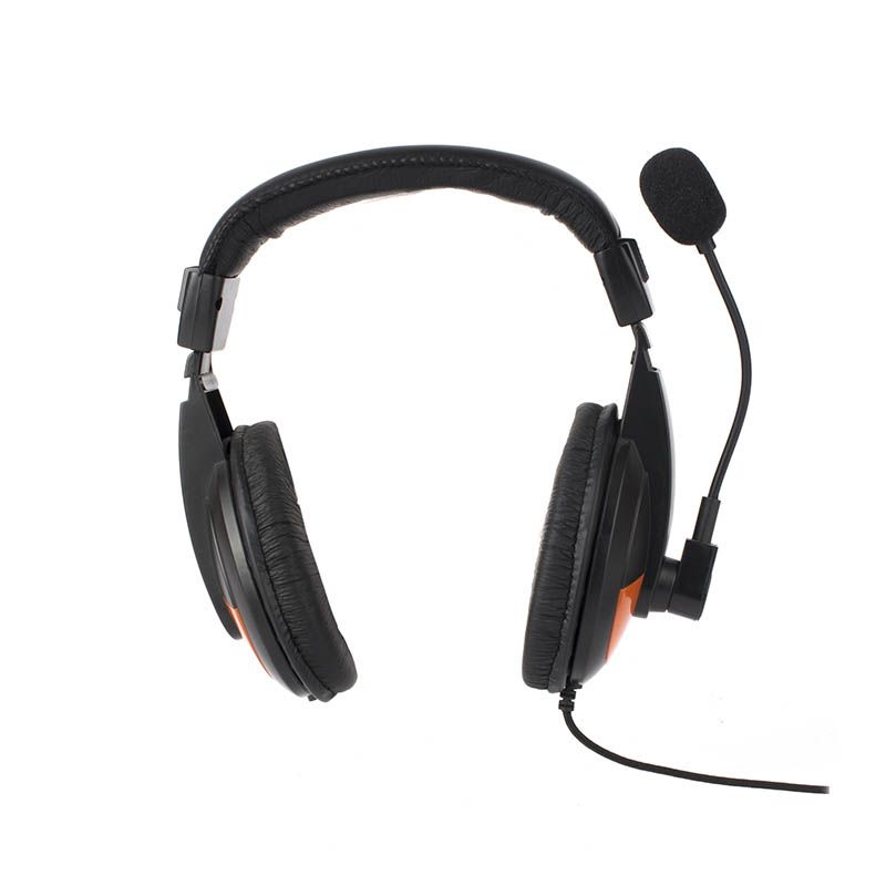 MICROFONO AURICULAR HALION HA-305 NARANJA C-MIC (4)