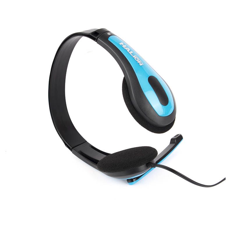 MICROFONO AURICULAR HALION T-50 AZUL C-MIC (1)