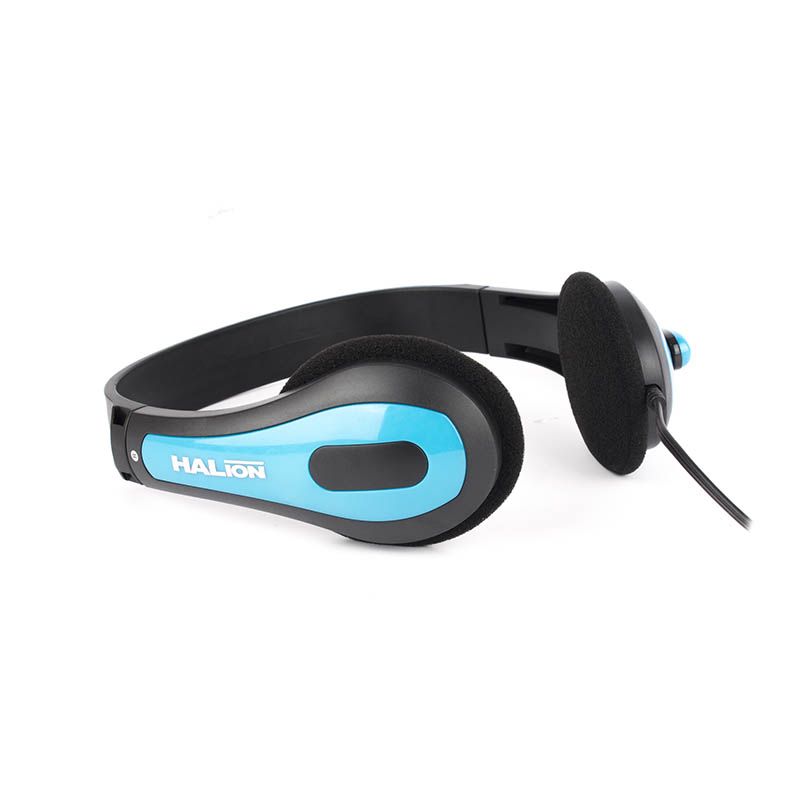 MICROFONO AURICULAR HALION T-50 AZUL C-MIC (2)