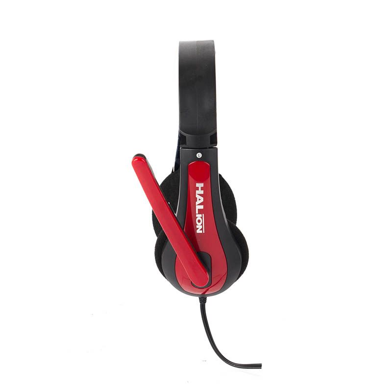 MICROFONO AURICULAR HALION T-50 ROJO C-MIC (3)
